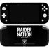 NFL Las Vegas Raiders Team Motto Nintendo Switch Lite Skin